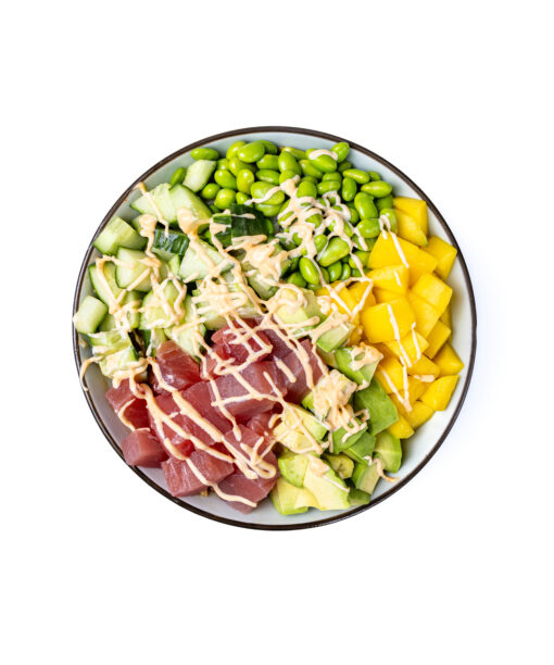 108. poké hawaien thon