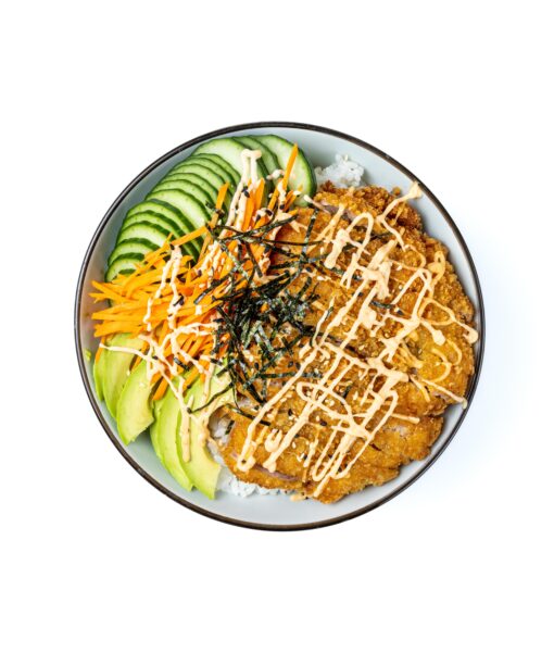 112. Donburi poulet katsu tori maison