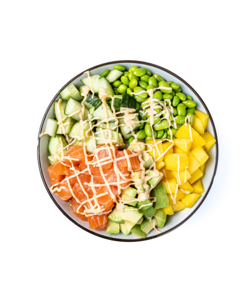 poké hawaien saumon