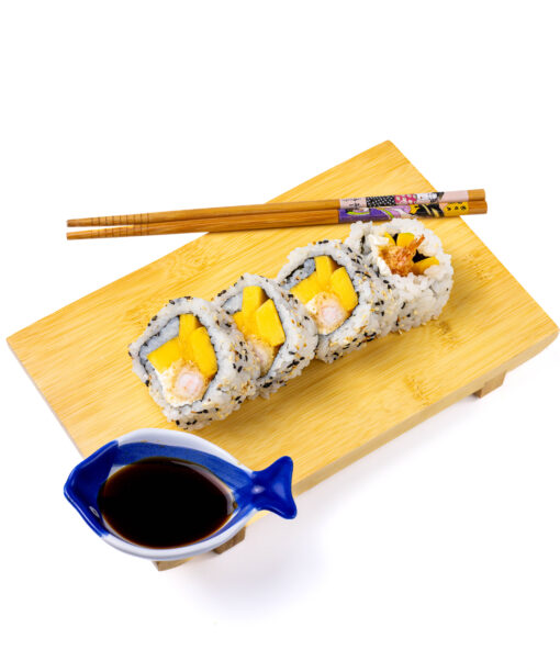 California tempura crevette mangue philadelphia