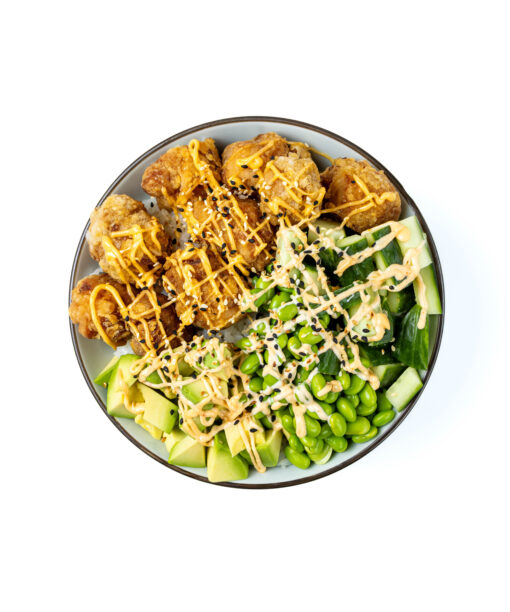 Donburi poulet karaage