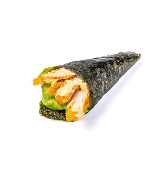 Temaki poulet salade